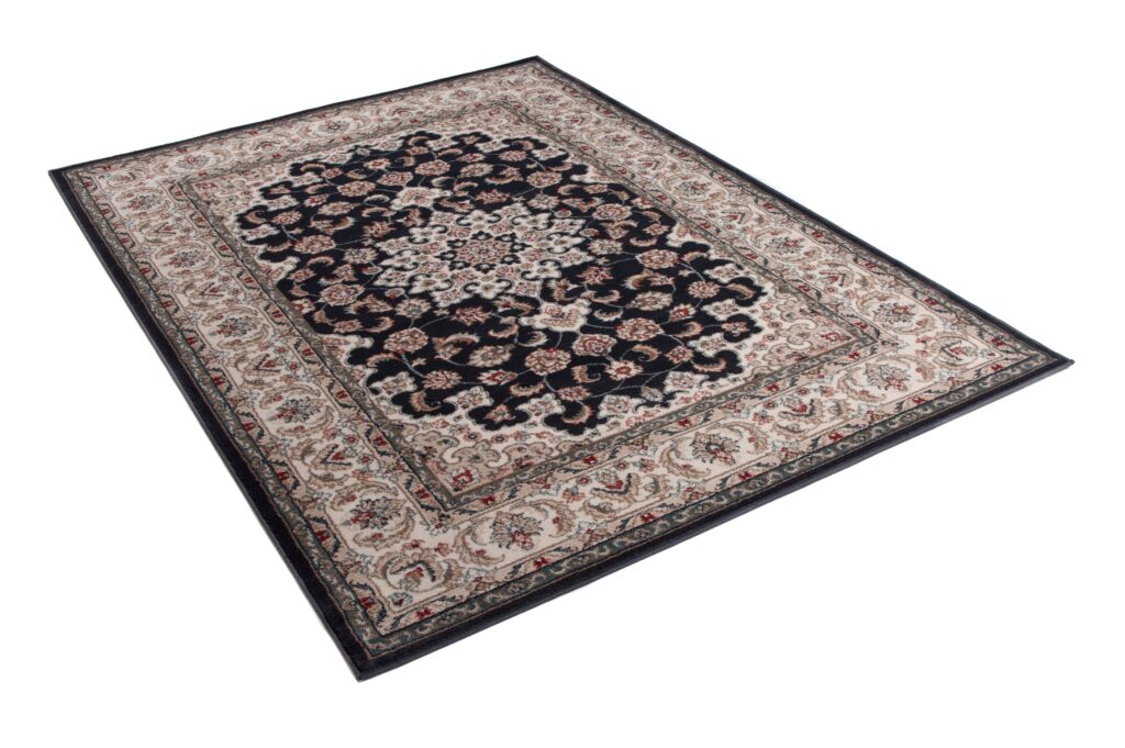 Teppich Colorado Schwarz Creme Rot Traditionell