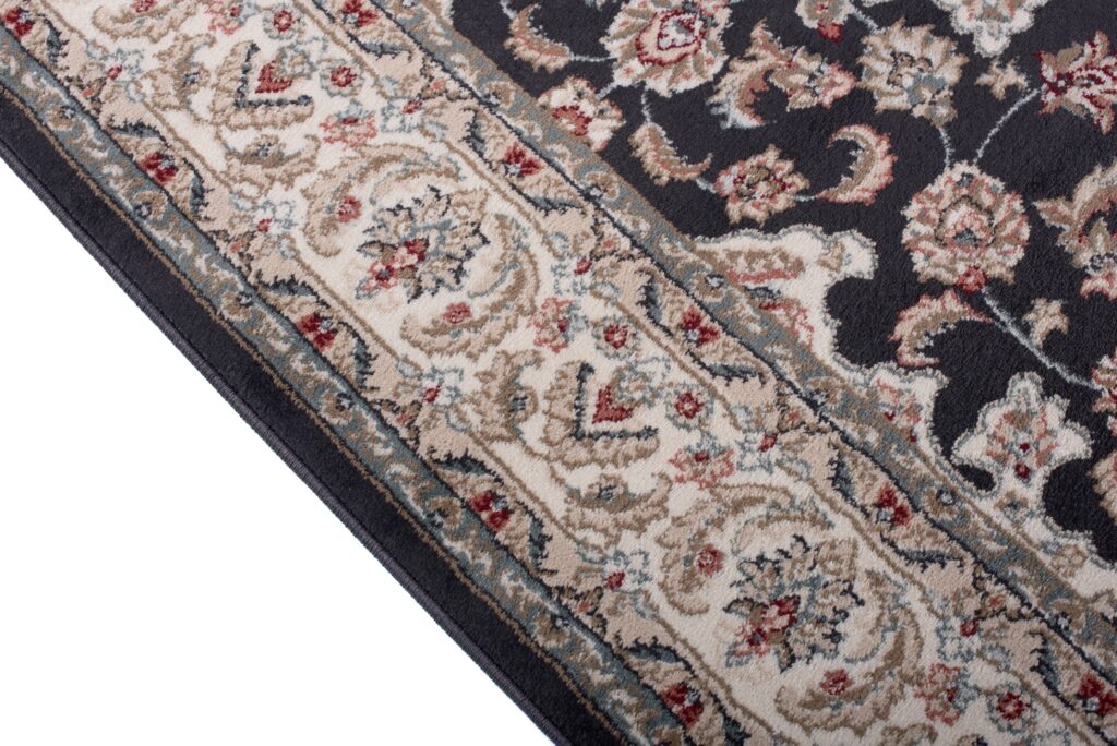 Teppich Colorado Schwarz Creme Rot Traditionell