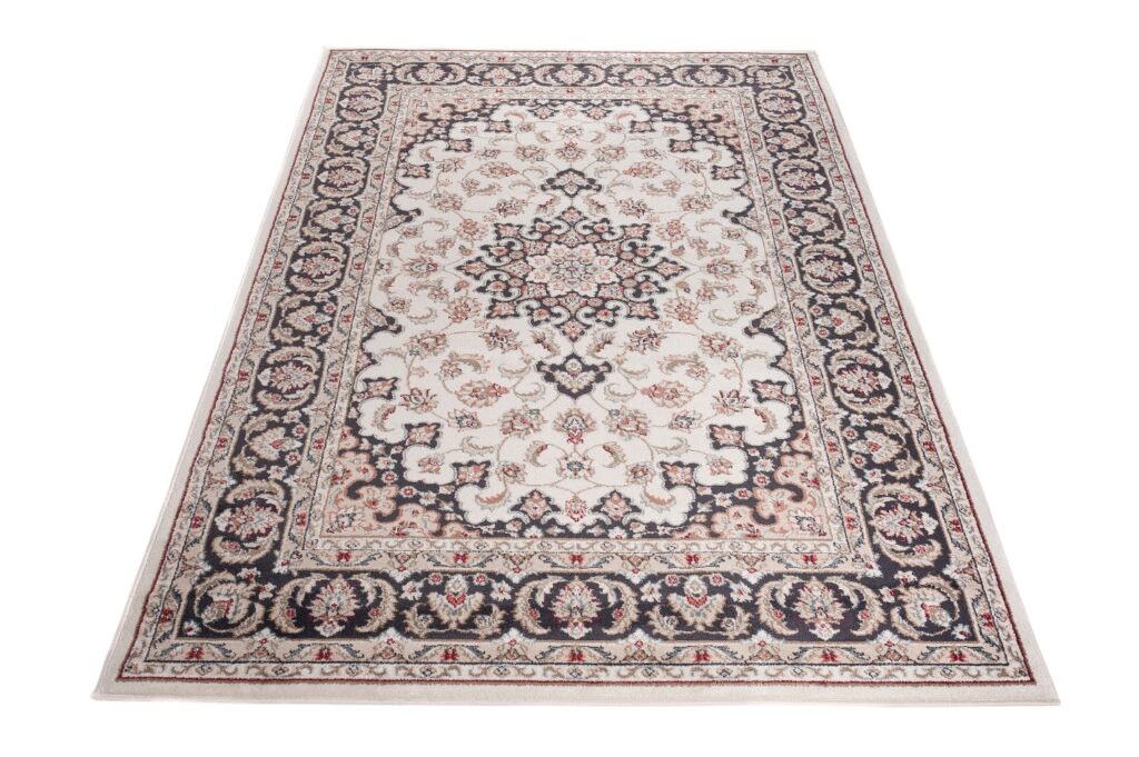 Teppich Colorado Creme Schwarz Rot Traditionell