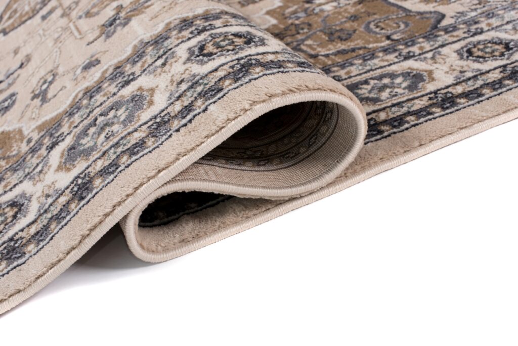 Teppich Colorado Traditionell Beige Creme Ornament