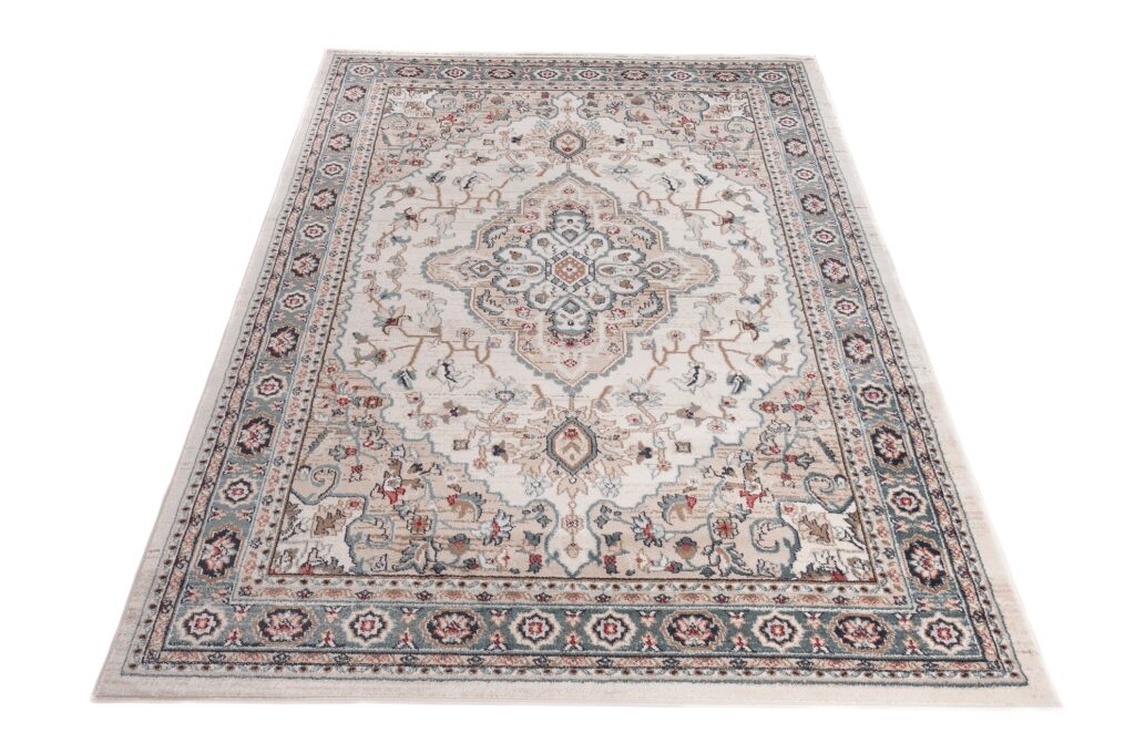 Teppich Colorado Traditionell Creme Beige Ornament