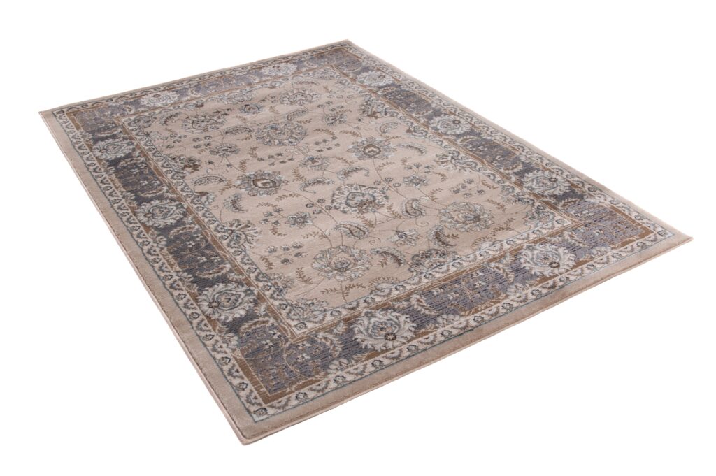 Teppich Colorado Klassisch Beige Grau Ornament