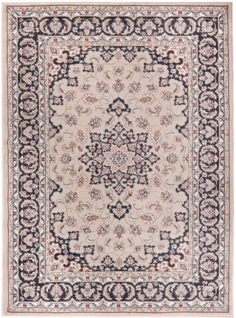 Teppich Colorado Beige Schwarz Rot Traditionell