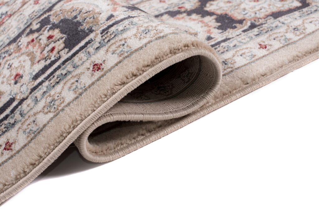 Teppich Colorado Traditioneller Beige Grau Rot