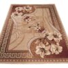 Teppich Atlas Beige Braun Klassisch Floral