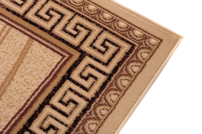 Teppich Atlas Beige Braun Klassisch Floral