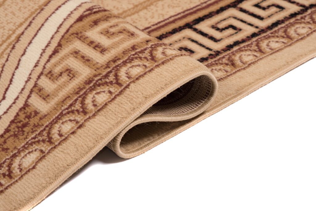 Teppich Atlas Beige Braun Klassisch Floral