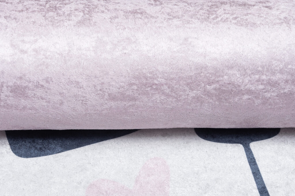 Teppich Emma Kinderzimmer Rosa Panda Rutschfest