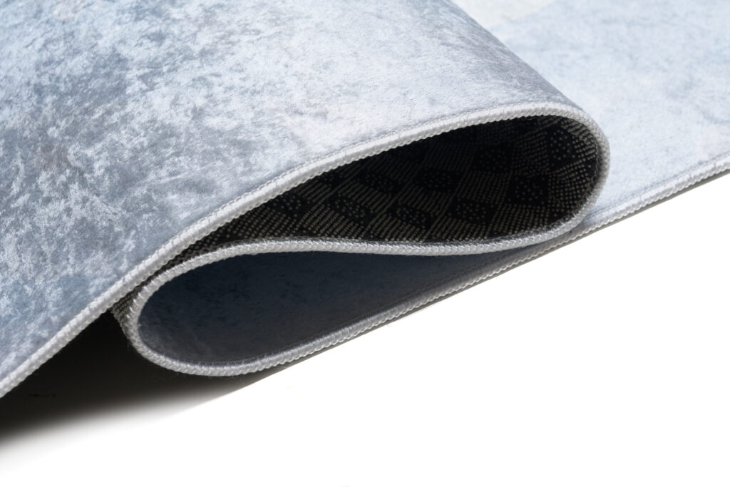 Teppich Emma Grau Blau Panda Anti-Rutsch