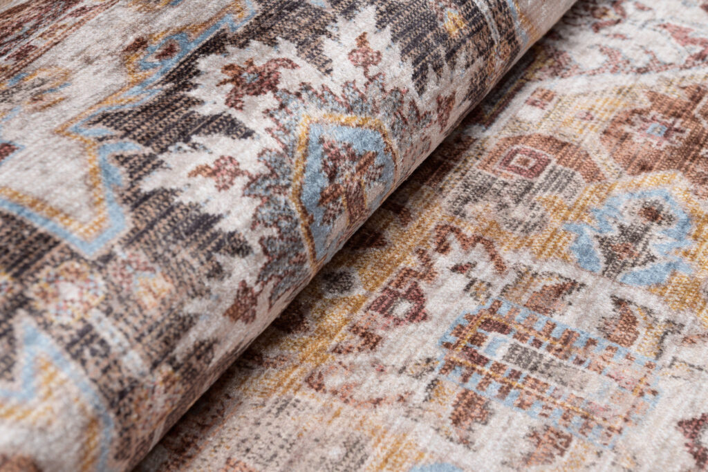 Teppich Victoria Fransen Klassisch Beige Creme
