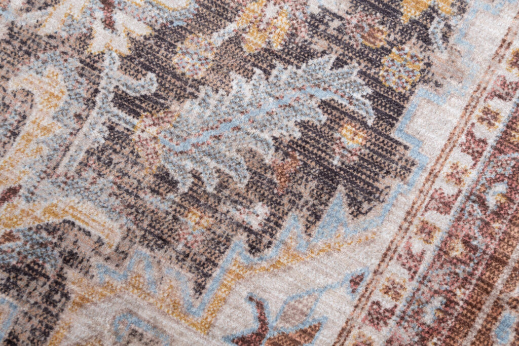 Teppich Victoria Fransen Klassisch Beige Creme