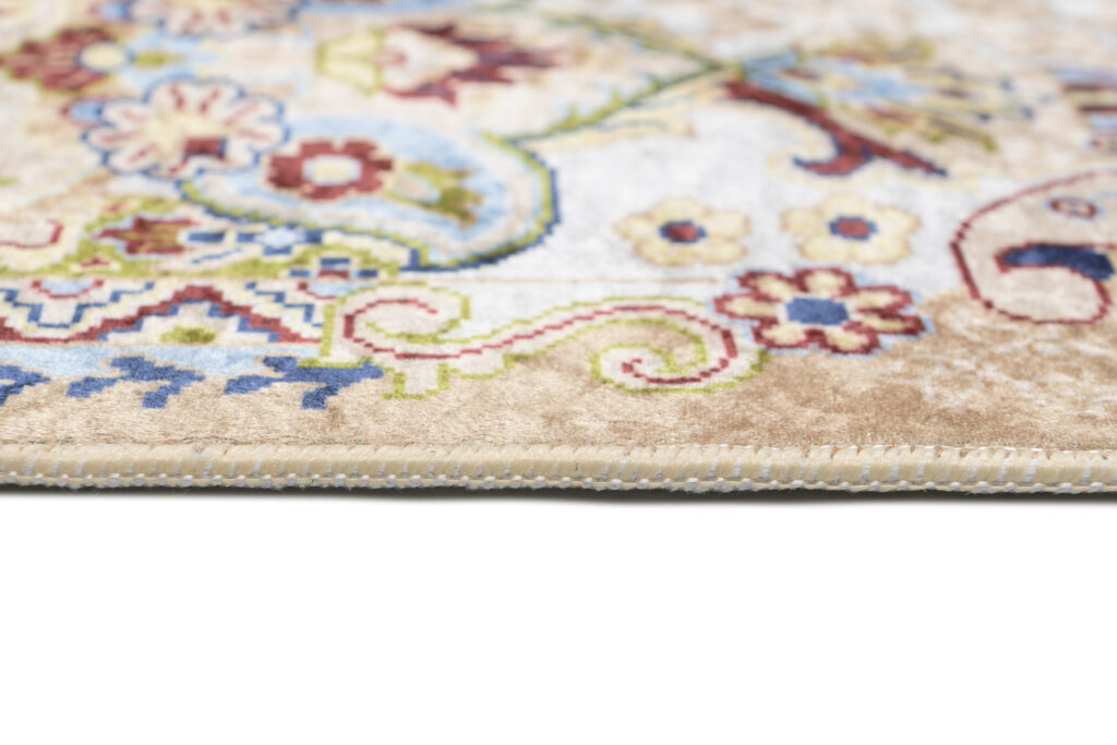 Teppich Victoria Creme Marineblau Traditionell