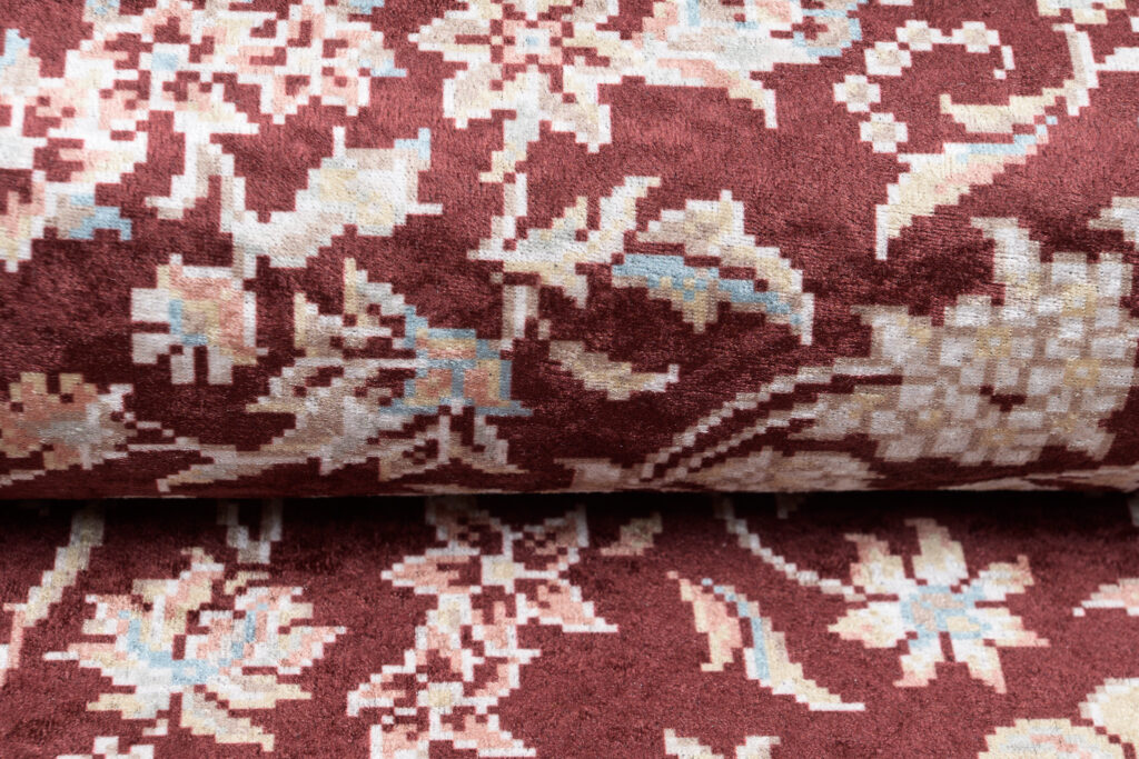 Teppich Victoria Fransen Traditionell Braun Creme