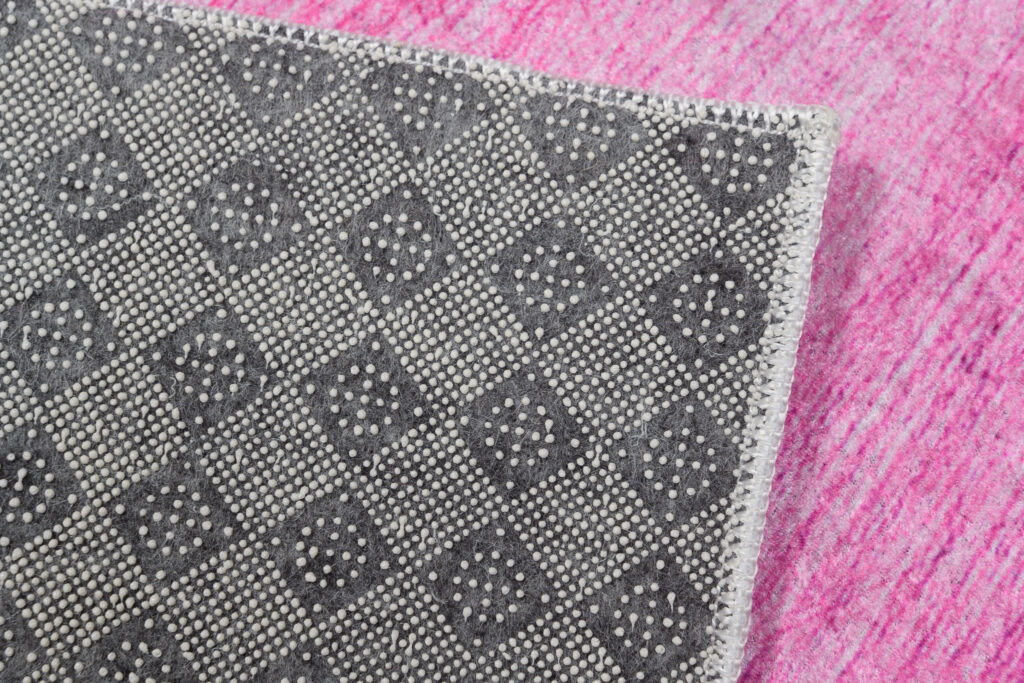 Teppich Toscana Rosa Blau Abstrakt Linien