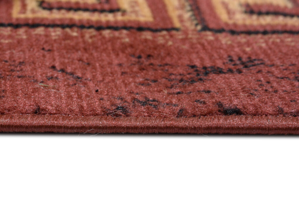Teppich Atlas Braun Beige Klassisch Rahmen