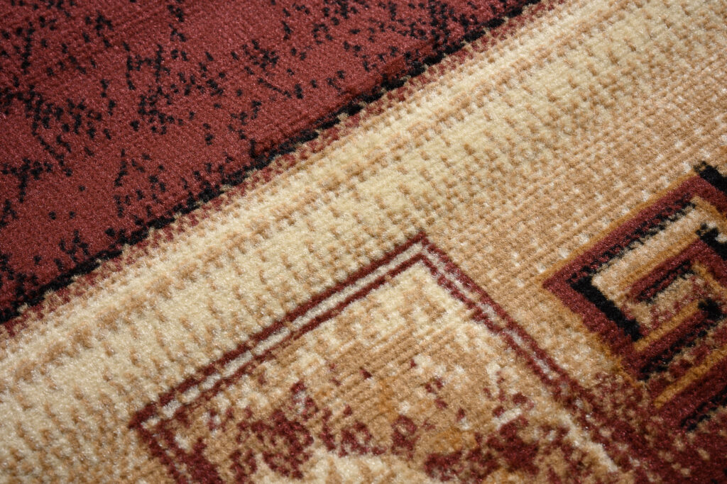 Teppich Atlas Braun Beige Klassisch Rahmen