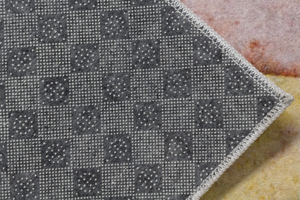 Teppich Toscana Geometrisch Quadrate Pastellfarben