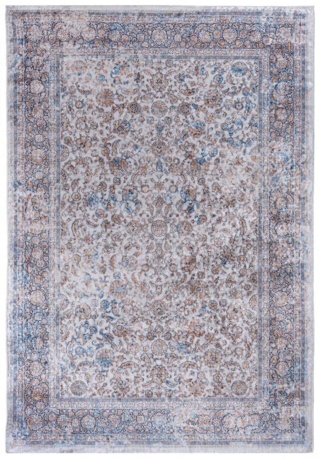 Teppich Victoria Vintage Kleine Ornamente Hell
