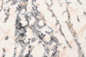 Teppich Hera Creme Grau Beige Wellen 3D-Effekt