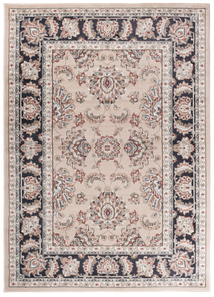 Teppich Colorado Traditioneller Beige Grau Rot