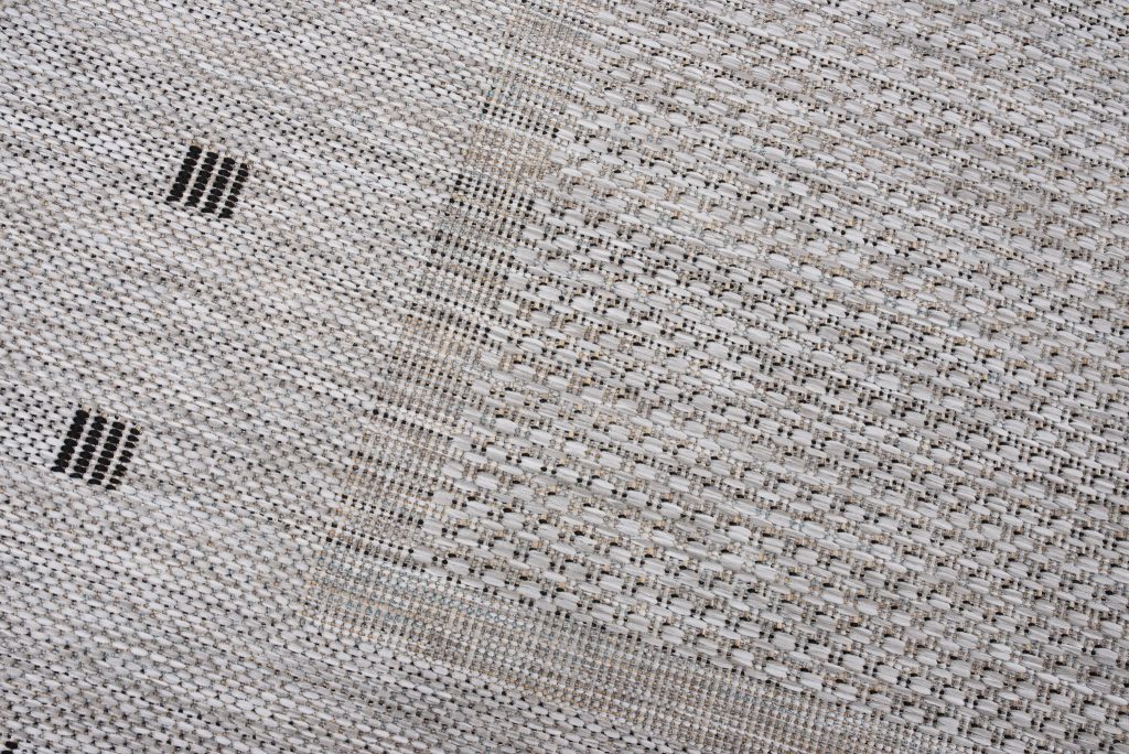 Teppich Melissa Grau Rahmen Indoor Outdoor