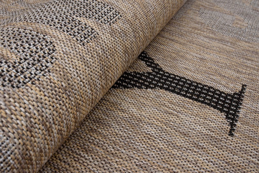 Teppich Melissa Braun Schwarz Städte Indoor Outdoor