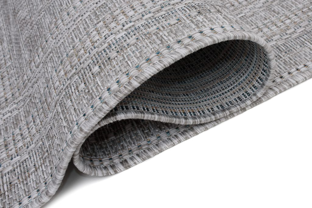 Teppich Melissa Grau Melange Geometrisch Indoor Outdoor