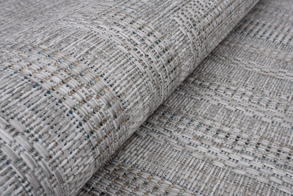 Teppich Melissa Grau Melange Geometrisch Indoor Outdoor