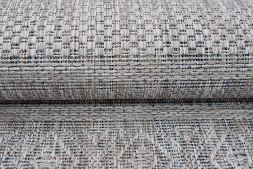 Teppich Melissa Grau Melange Ethnisch Indoor Outdoor
