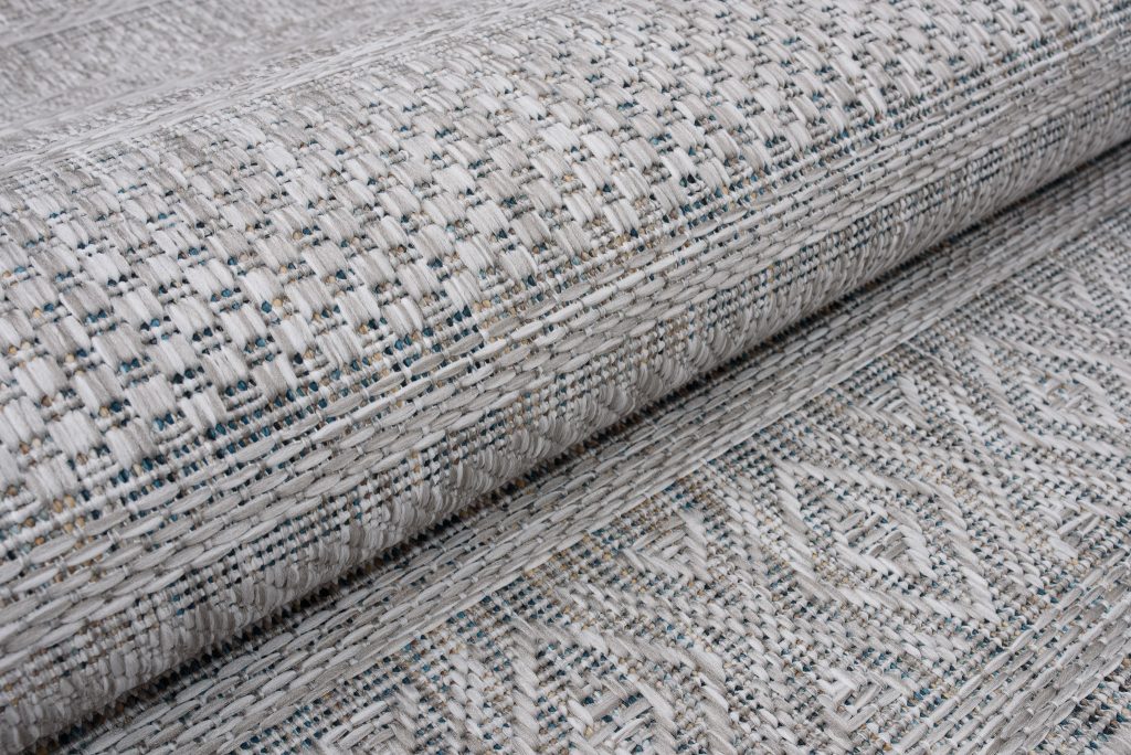 Teppich Melissa Grau Melange Ethnisch Indoor Outdoor