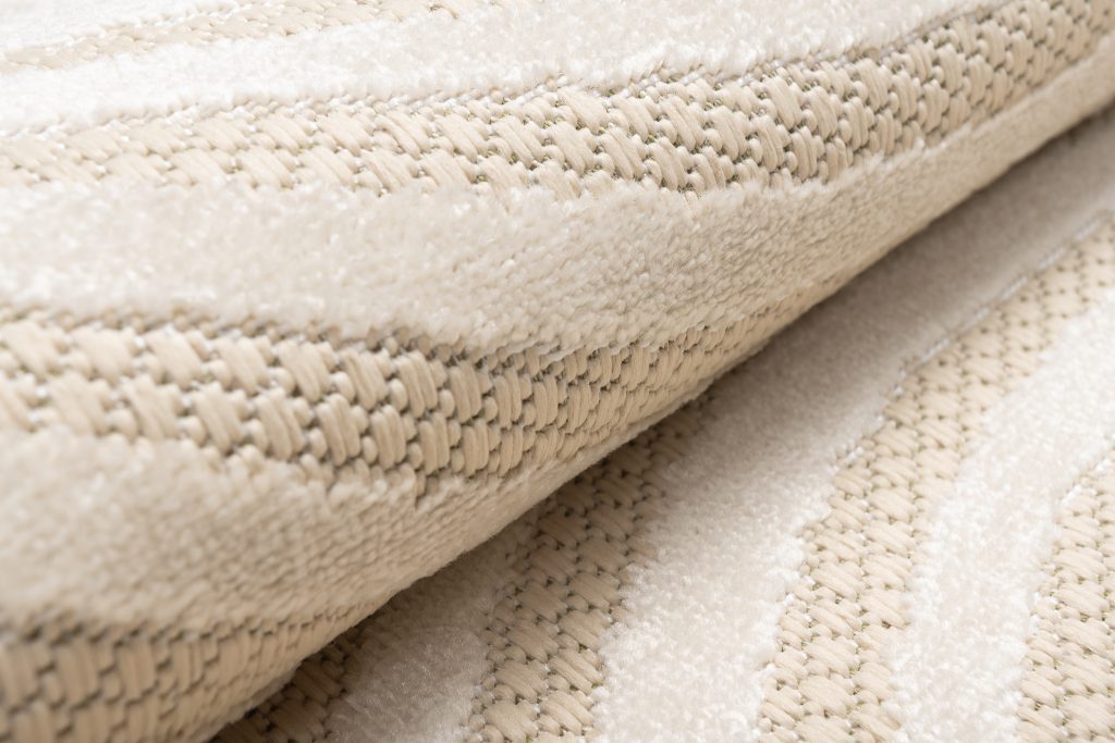 Teppich Outdoor Patio Creme Modern