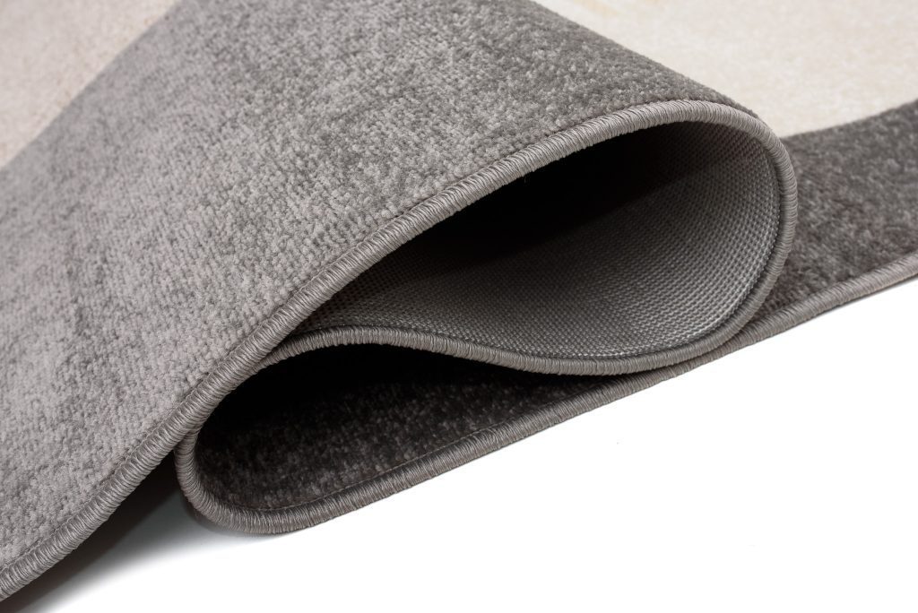 Teppich Outdoor Patio Creme Braun Grau