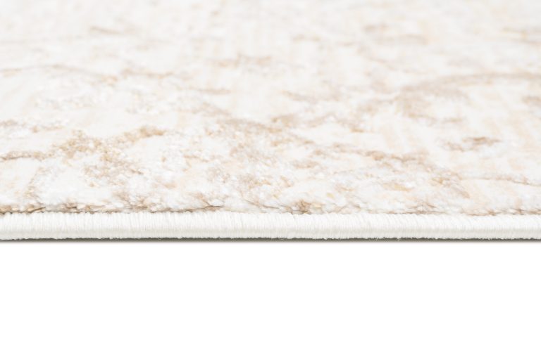 Teppich Hera Creme Beige Ornamente Vintage 3D-Effekt