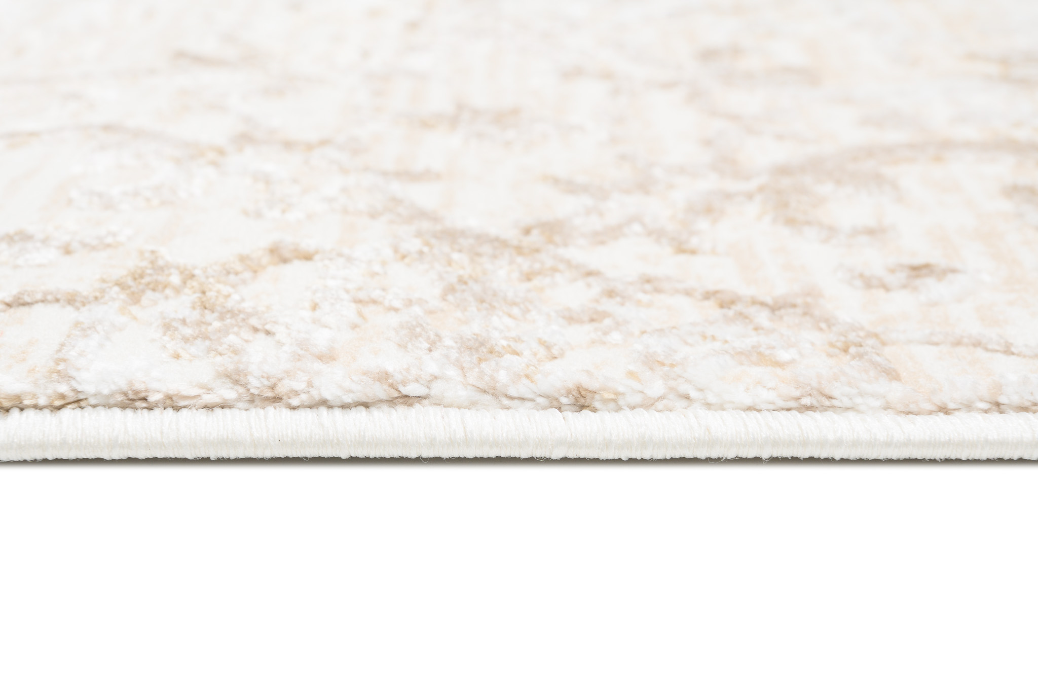 Teppich Hera Creme Beige Ornamente Vintage 3D-Effekt