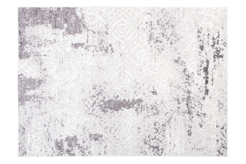 Teppich Sky Grau Creme Vintage Ornamente