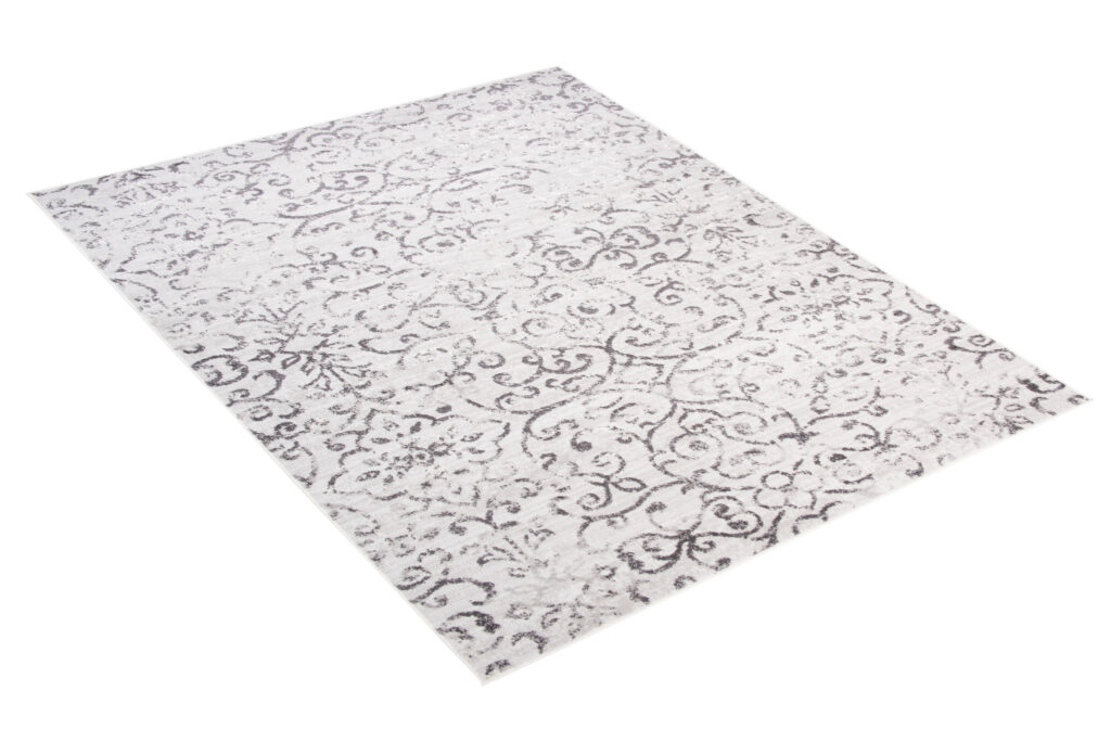 Teppich Sky Grau Vintage Floral Ornamente