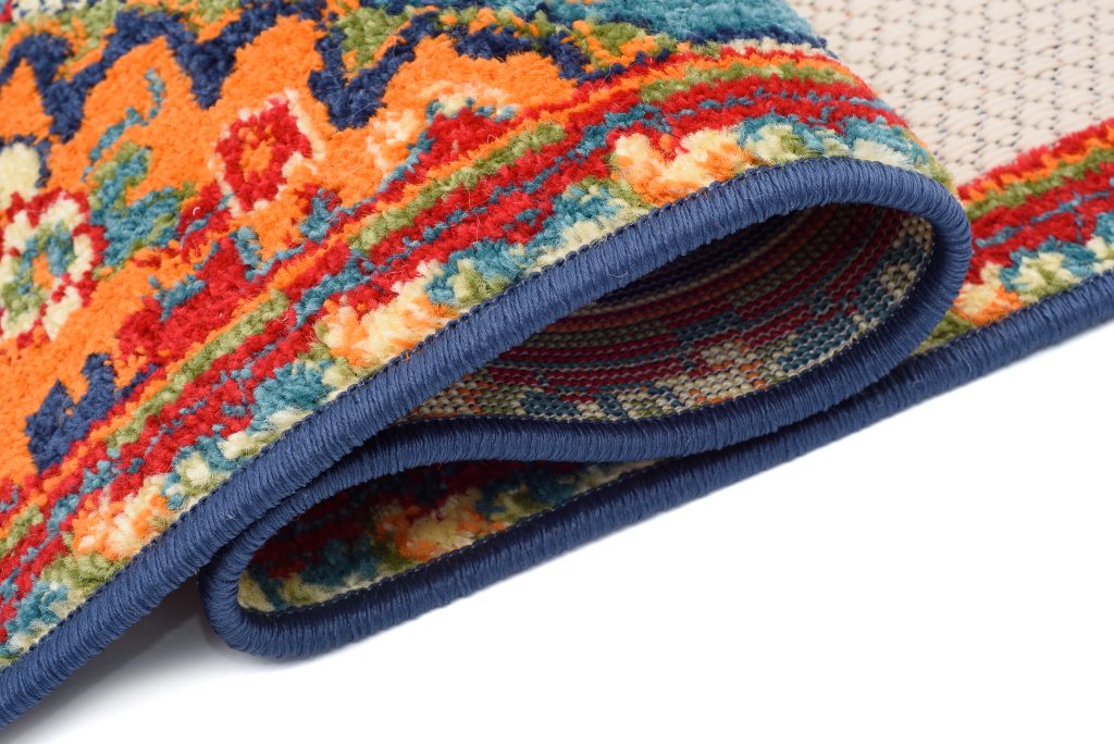 Teppich Outdoor Patio Mehrfarbig Vintage
