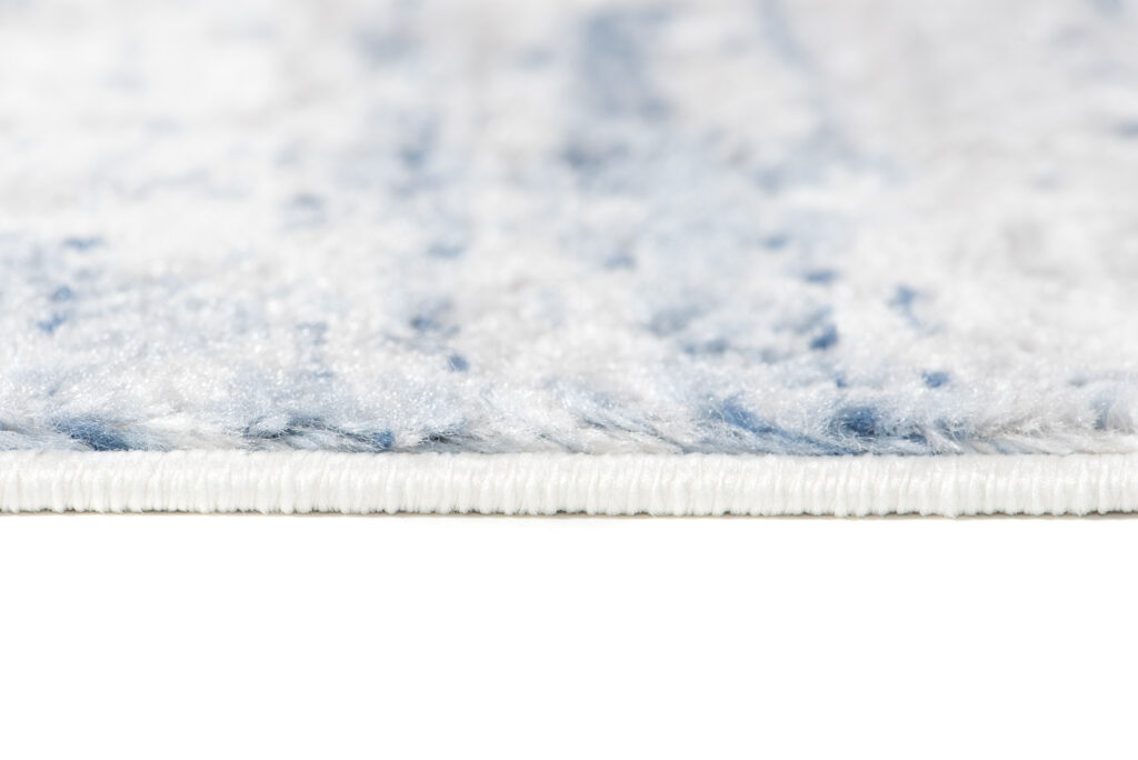 Teppich Sky Blau Grau Abstrakt Streifen
