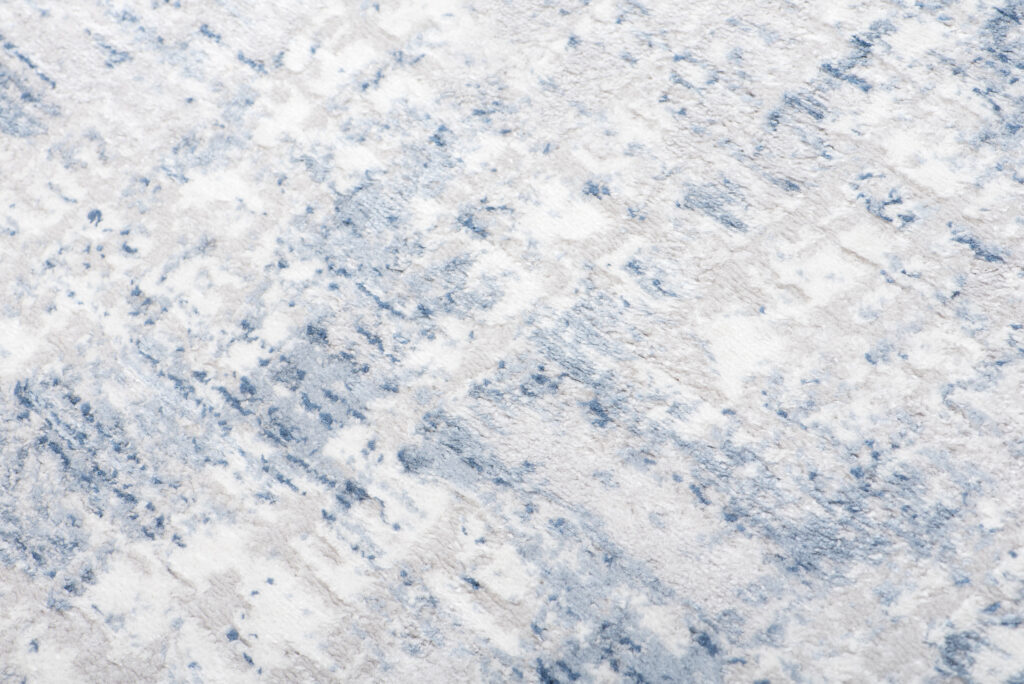 Teppich Sky Blau Grau Abstrakt Streifen
