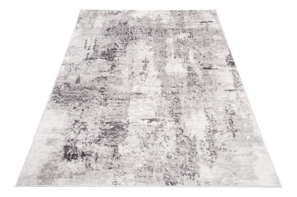 Teppich Sky Grau Abstrakt Vintage Verwischungen