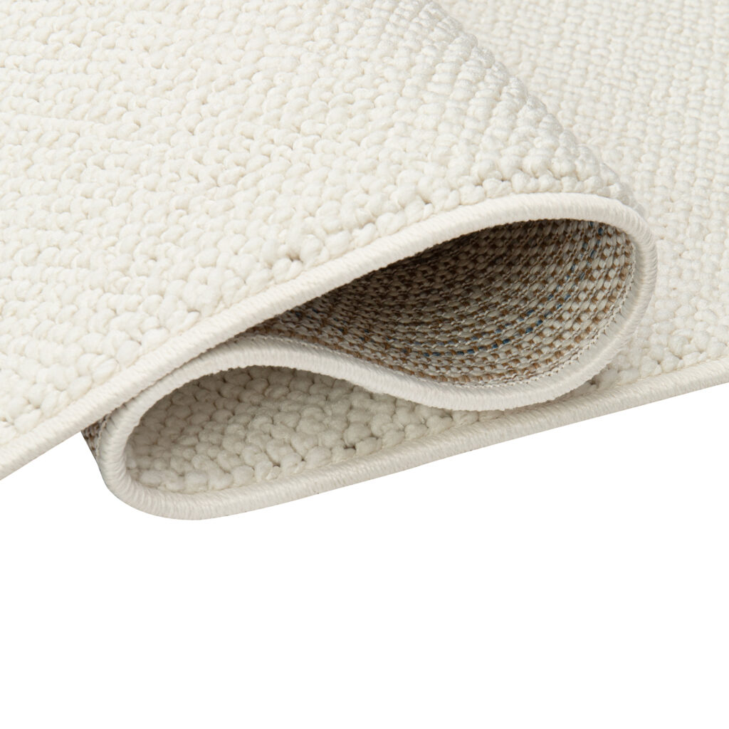 Teppich Agra Creme Modern mit Fransen