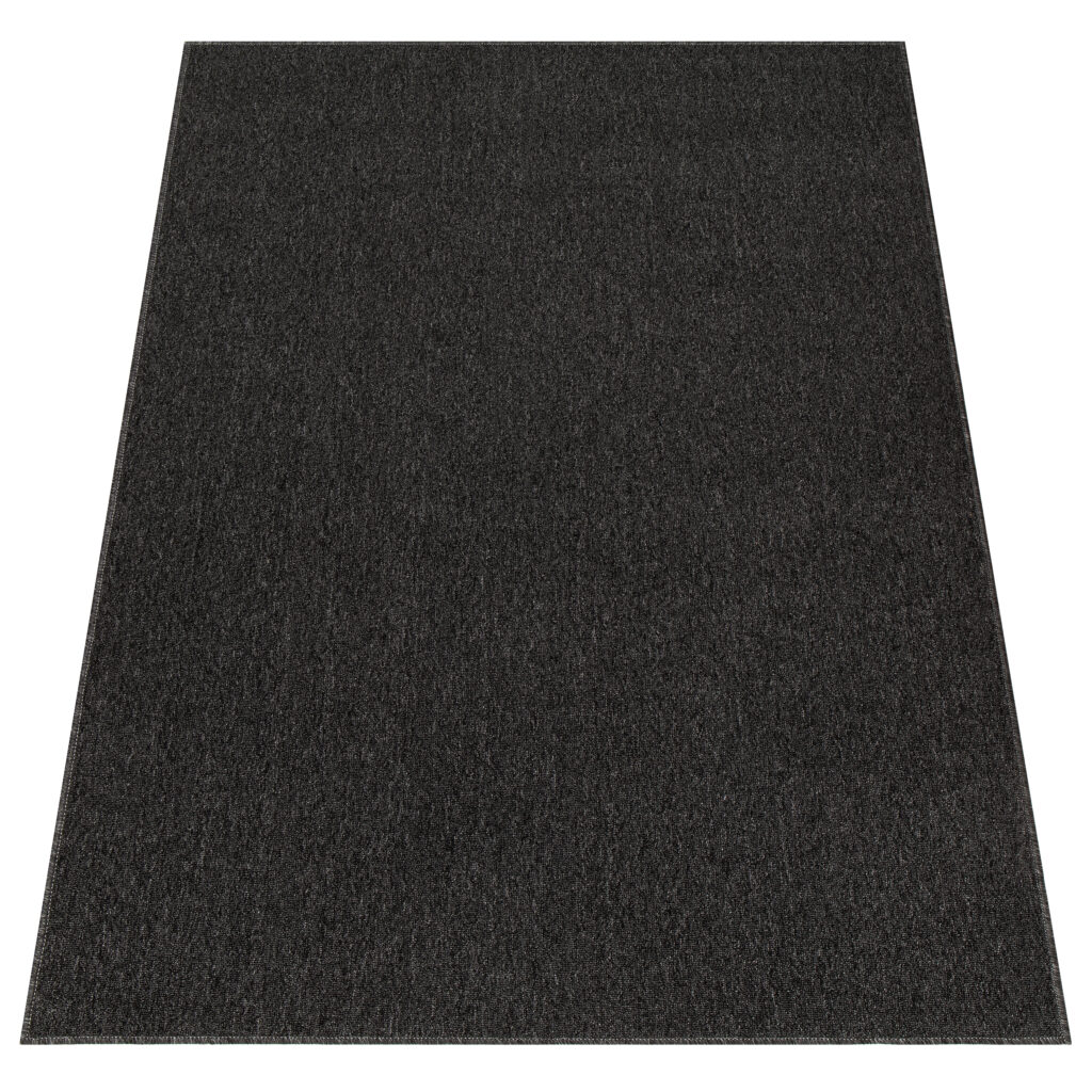 Teppich Nizza Anthrazit Modern Antirutsch