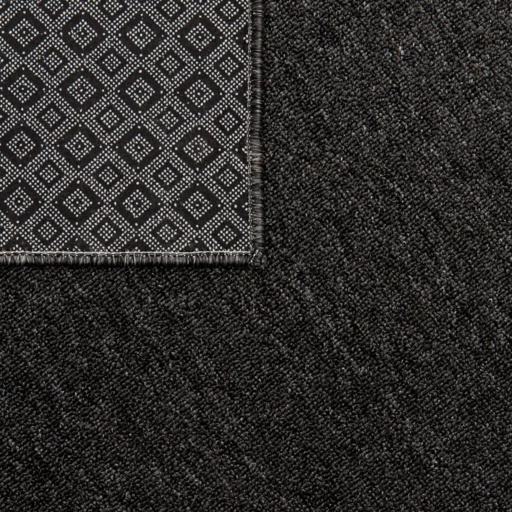 Teppich Nizza Anthrazit Modern Antirutsch