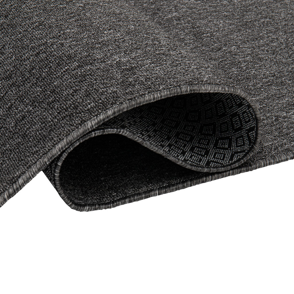 Teppich Nizza Anthrazit Modern Antirutsch