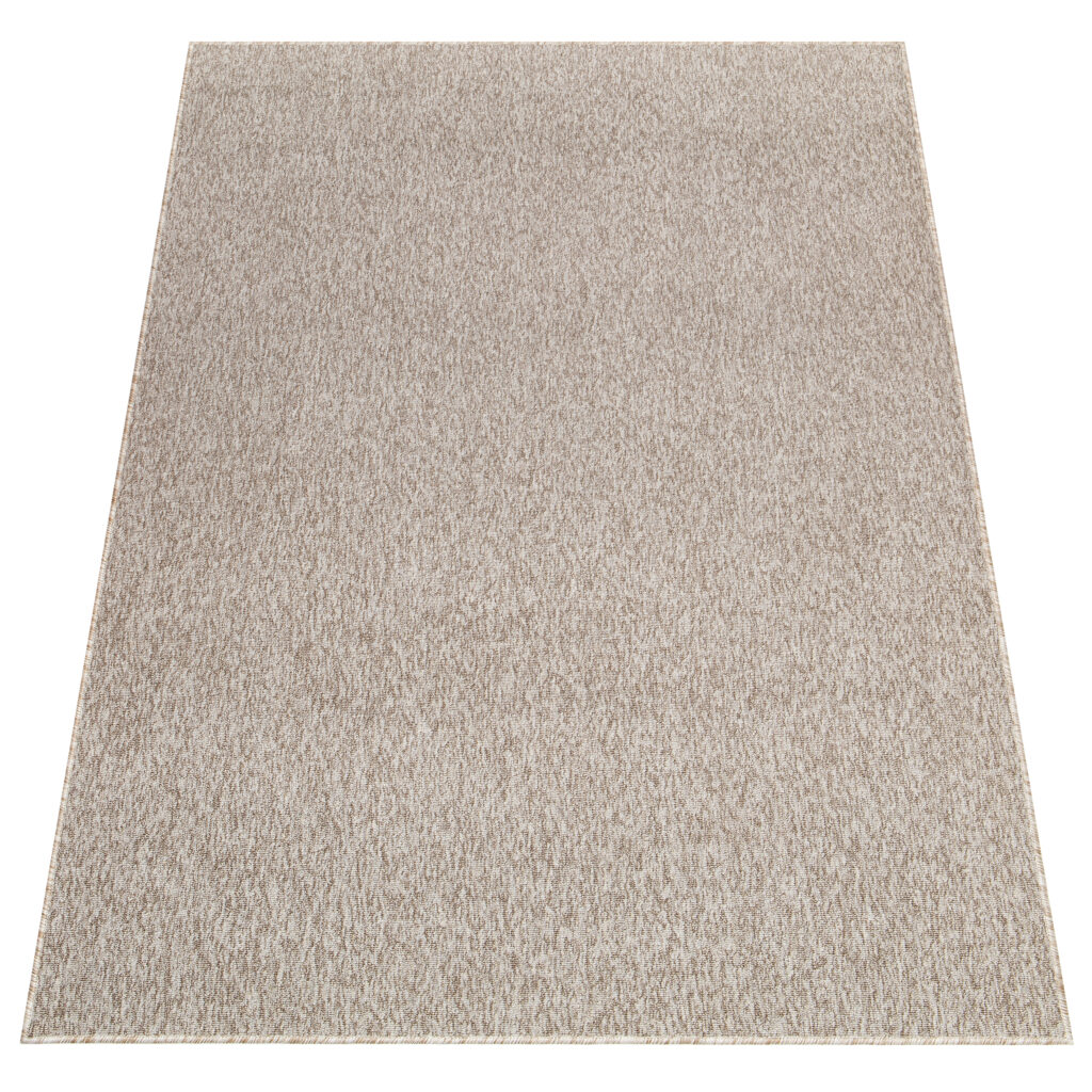 Teppich Nizza Hellbeige Modern Antirutsch