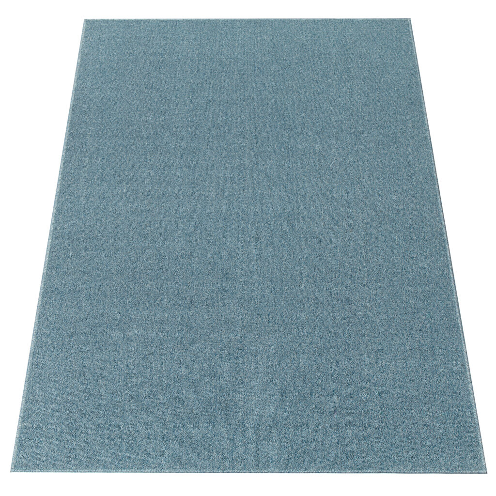 Teppich Nizza Blau Modern Antirutsch