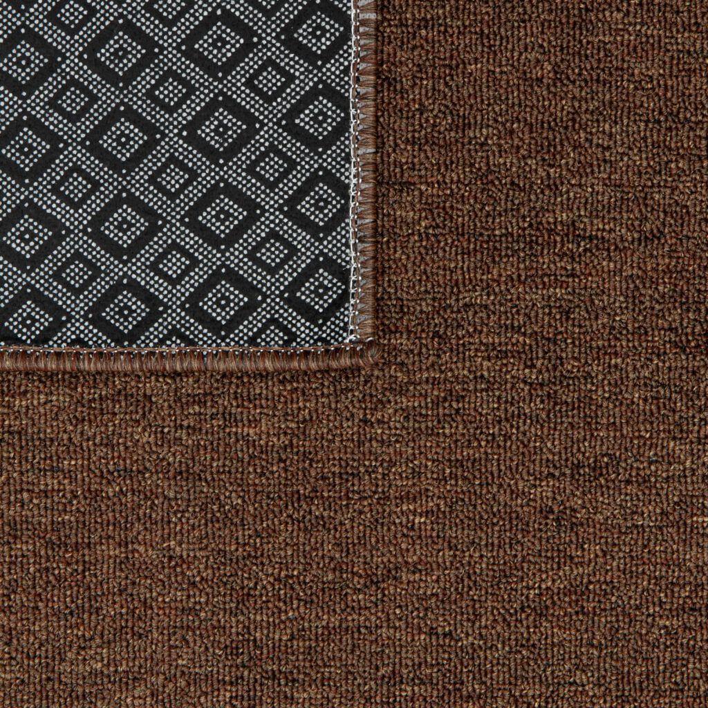 Teppich Nizza Braun Modern Antirutsch