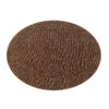 Teppich Nizza Rund Braun Modern Antirutsch