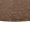 Teppich Nizza Rund Braun Modern Antirutsch
