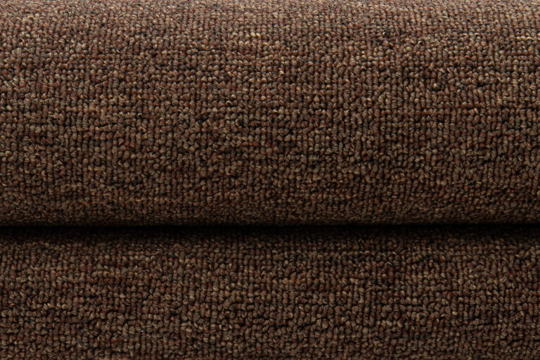 Teppich Nizza Rund Braun Modern Antirutsch